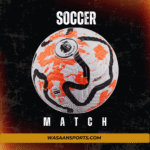 Nike Flight Premier League 2023-24 Official Match Ball – Size 5 (Orange & White)